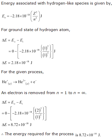 NCERT Solutions Class 11 Chemistry Structure Of The Atom