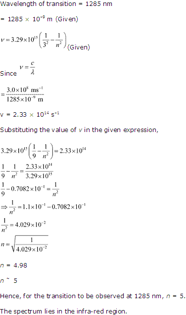 NCERT Solutions Class 11 Chemistry Structure Of The Atom