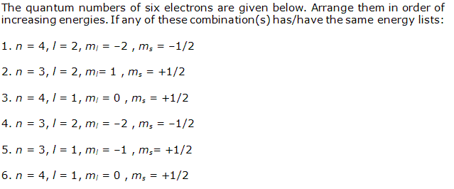 NCERT Solutions Class 11 Chemistry Structure Of The Atom