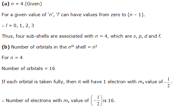 NCERT Solutions Class 11 Chemistry Structure Of The Atom