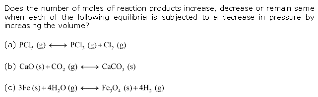 NCERT Solutions Class 11 Chemistry Equilibrium