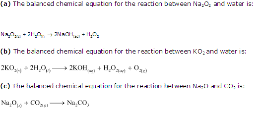 NCERT Solutions Class 11 Chemistry The s-Block Elements