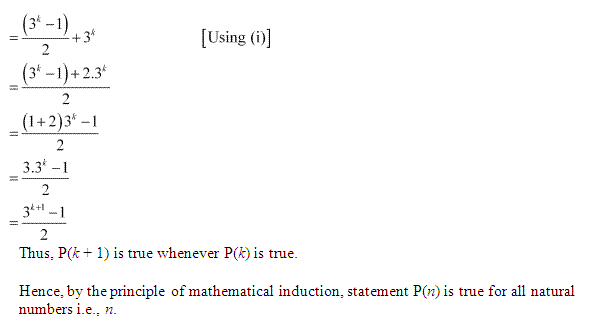 NCERT Solutions Class 11 Mathematics Principle of Mathematical Induction