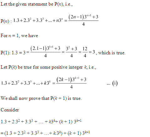 NCERT Solutions Class 11 Mathematics Principle of Mathematical Induction