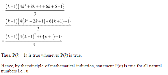 NCERT Solutions Class 11 Mathematics Principle of Mathematical Induction