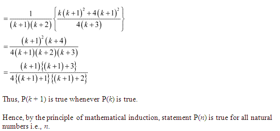 NCERT Solutions Class 11 Mathematics Principle of Mathematical Induction