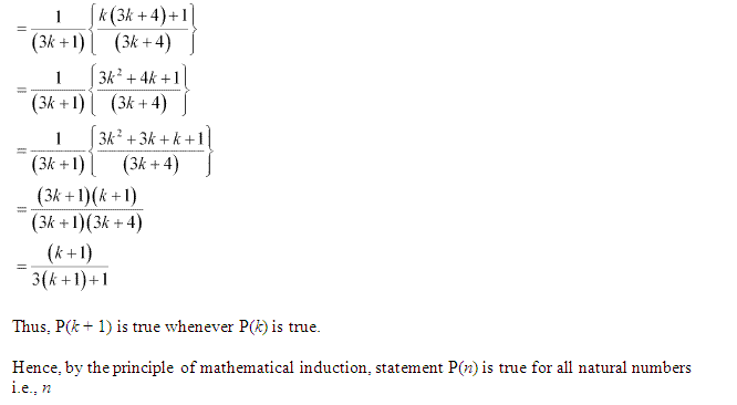 NCERT Solutions Class 11 Mathematics Principle of Mathematical Induction