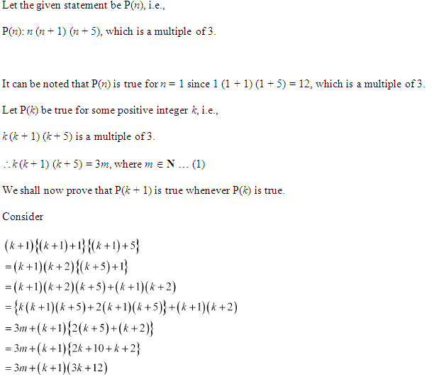 NCERT Solutions Class 11 Mathematics Principle of Mathematical Induction