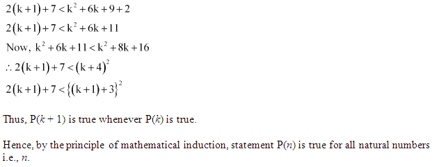 NCERT Solutions Class 11 Mathematics Principle of Mathematical Induction