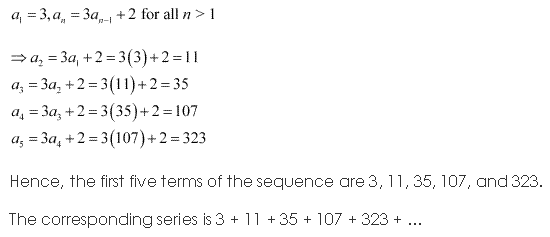 NCERT Solutions Class 11 Mathematics Sequence And Series