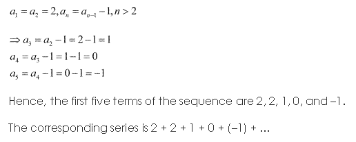 NCERT Solutions Class 11 Mathematics Sequence And Series