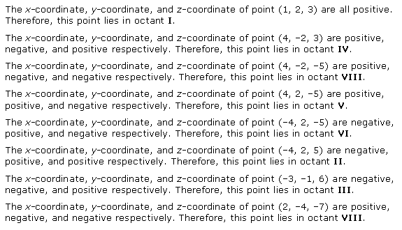 NCERT Solutions Class 11 Mathematics Introduction to Three Dimensional Geometry