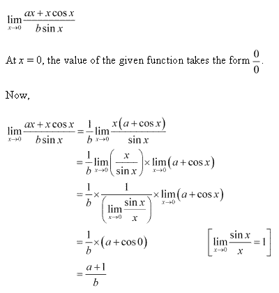 NCERT Solutions Class 11 Mathematics limits and derivatives