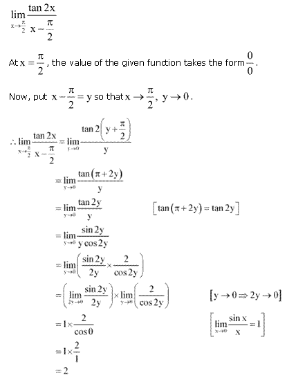 NCERT Solutions Class 11 Mathematics limits and derivatives