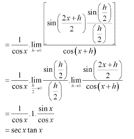 NCERT Solutions Class 11 Mathematics limits and derivatives