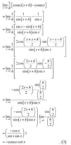 NCERT Solutions Class 11 Mathematics limits and derivatives