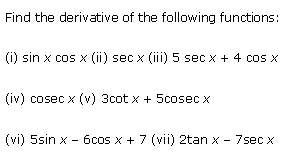 NCERT Solutions Class 11 Mathematics limits and derivatives