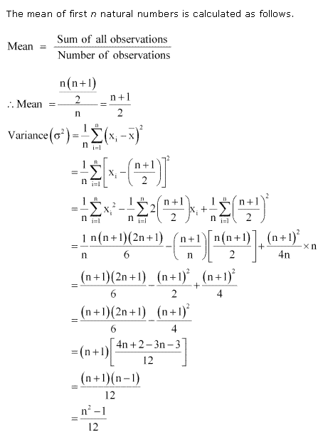 NCERT Solutions Class 11 Mathematics Statistics