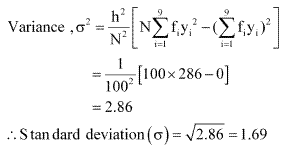 NCERT Solutions Class 11 Mathematics Statistics