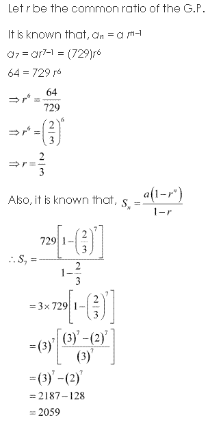 NCERT Solutions Class 11 Mathematics Sequence And Series