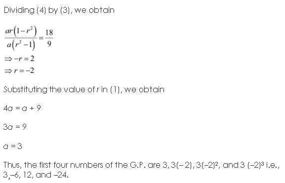 NCERT Solutions Class 11 Mathematics Sequence And Series