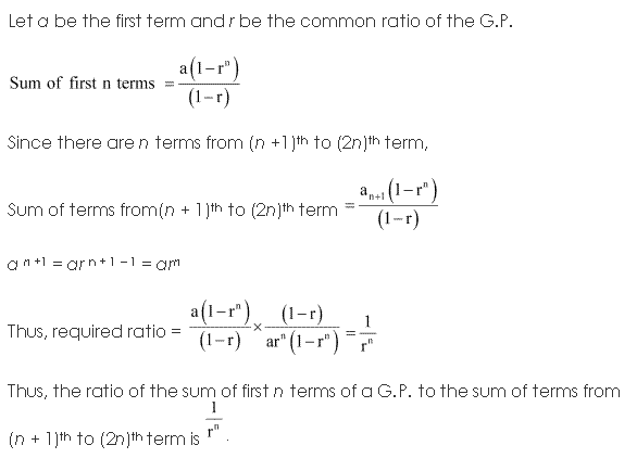 NCERT Solutions Class 11 Mathematics Sequence And Series