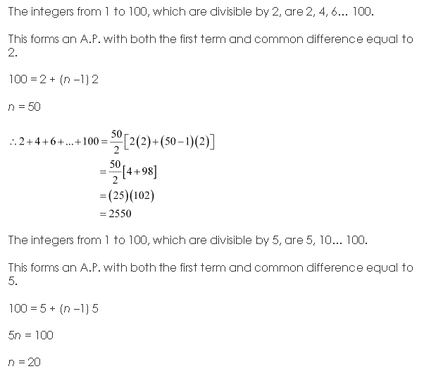 NCERT Solutions Class 11 Mathematics Sequence And Series