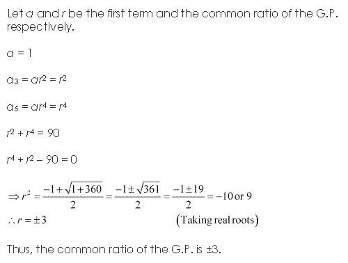 NCERT Solutions Class 11 Mathematics Sequence And Series