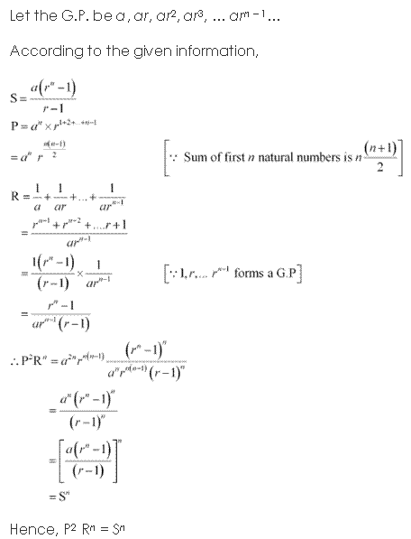 NCERT Solutions Class 11 Mathematics Sequence And Series