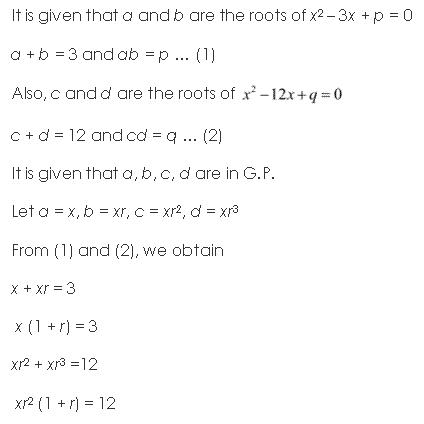 NCERT Solutions Class 11 Mathematics Sequence And Series