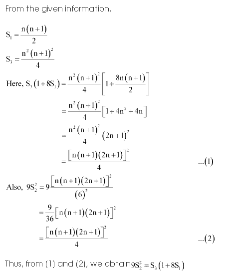 NCERT Solutions Class 11 Mathematics Sequence And Series