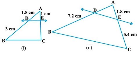 NCERT Solutions Class 10 Mathematics Triangles