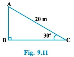 NCERT Solutions Class 10 Mathematics Application To Trigonometry