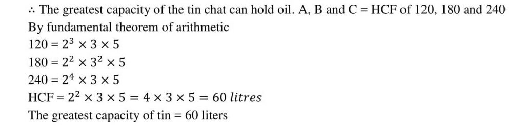 NCERT Solutions Class 10 Mathematics RD Sharma Real Numbers