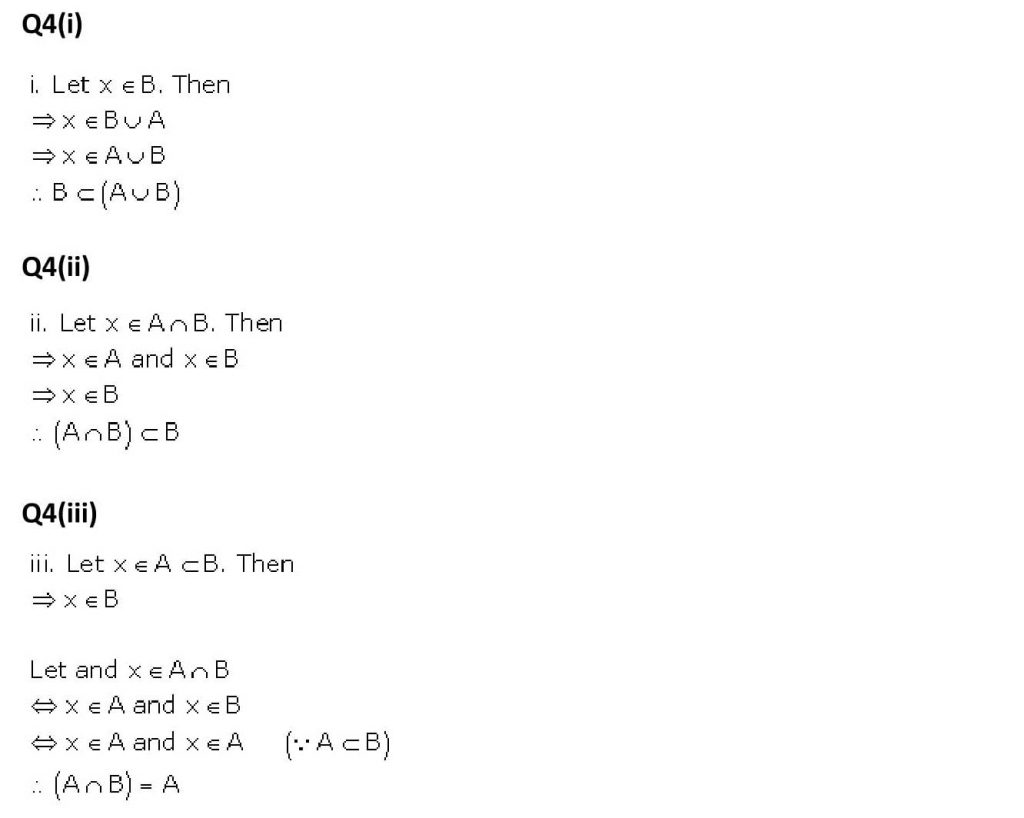 NCERT Solutions Class 11 Mathematics RD Sharma Sets