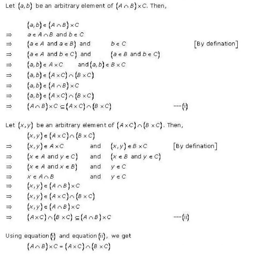 NCERT Solutions Class 11 Mathematics RD Sharma Relations