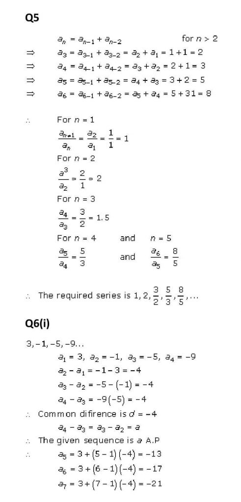 NCERT Solutions Class 11 Mathematics RD Sharma Arithmetic Progressions-