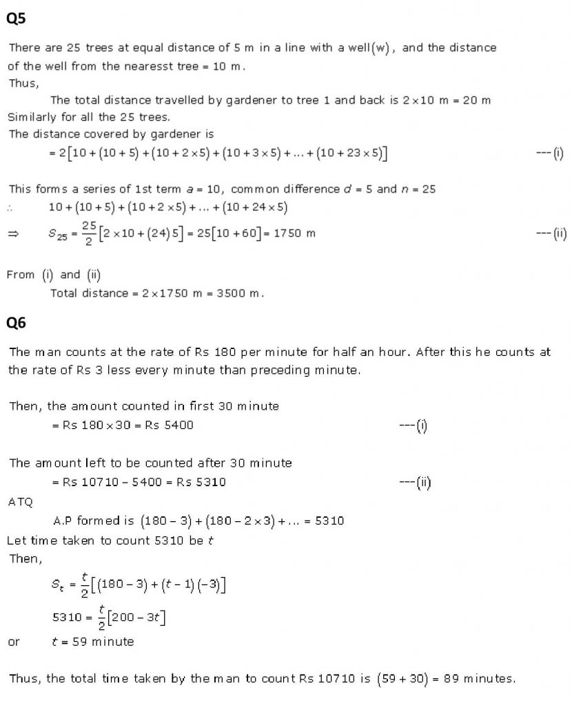 NCERT Solutions Class 11 Mathematics RD Sharma Arithmetic Progressions-