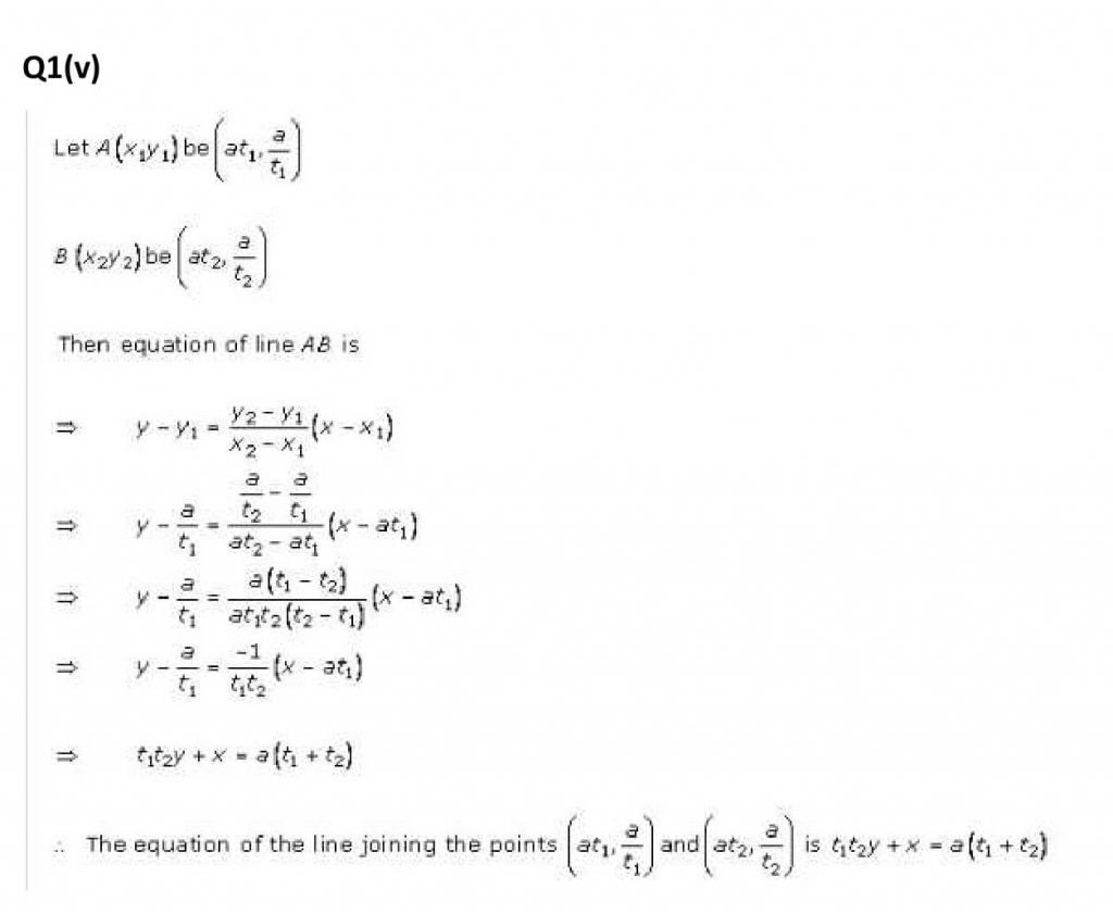 NCERT Solutions Class 11 Mathematics RD Sharma The Straight Lines-