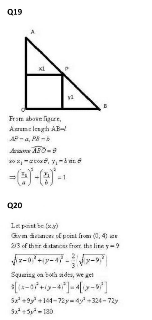 NCERT Solutions Class 11 Mathematics RD Sharma Ellipse-