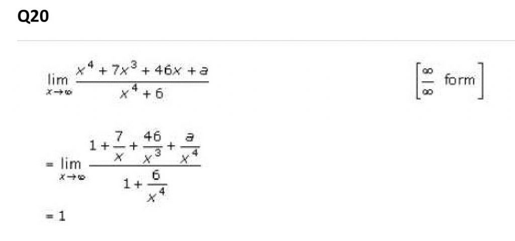 NCERT Solutions Class 11 Mathematics RD Sharma Limits-