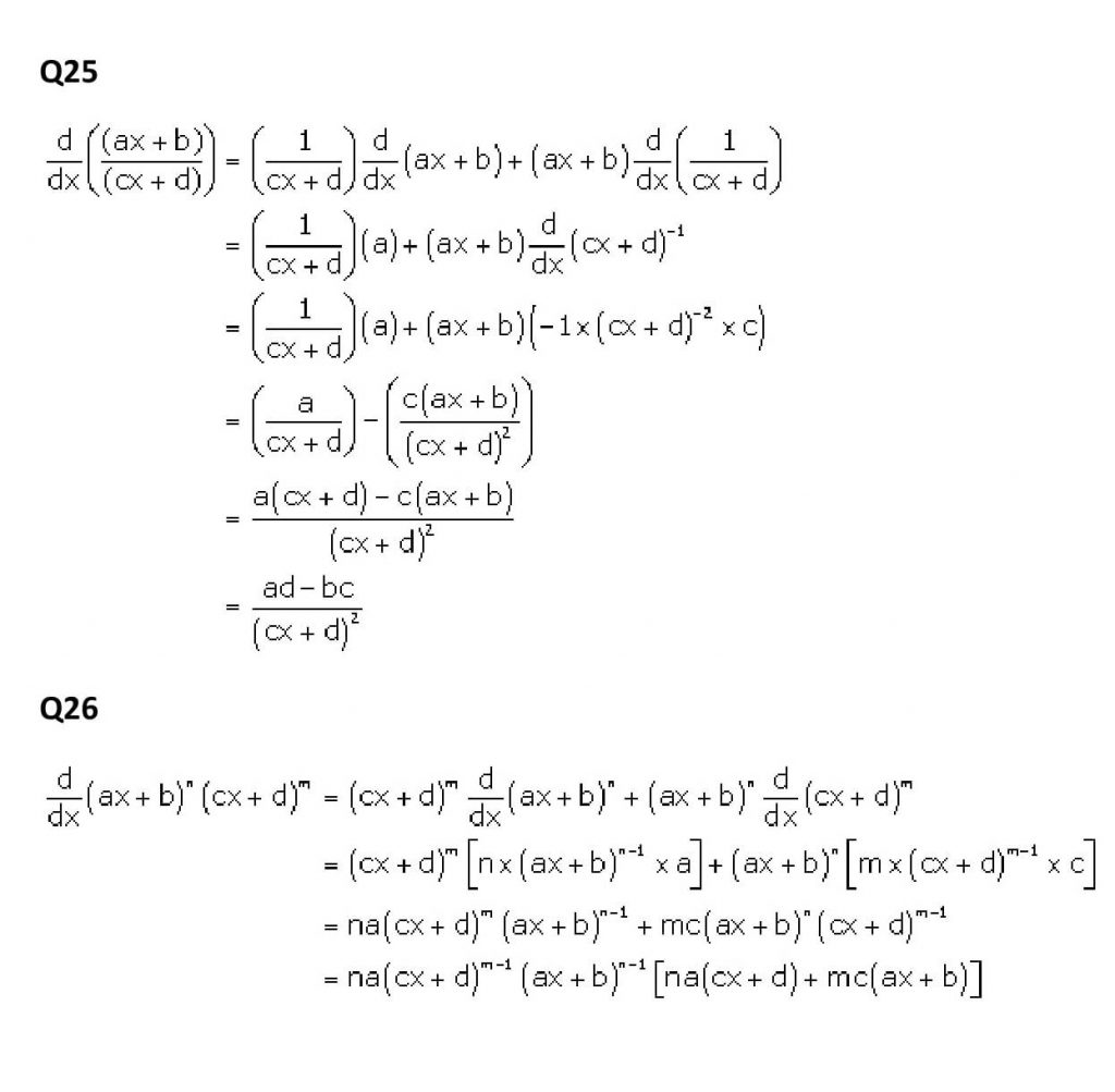 NCERT Solutions Class 11 Mathematics RD Sharma Derivatives-