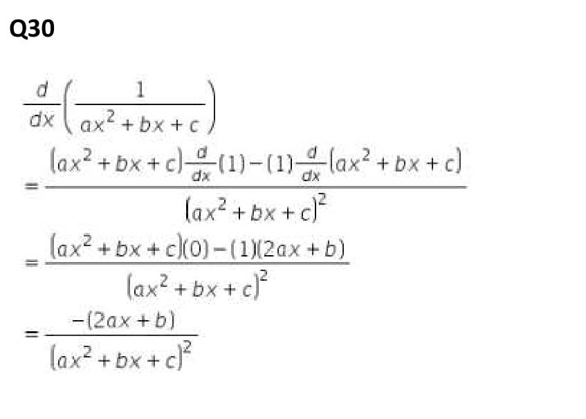 NCERT Solutions Class 11 Mathematics RD Sharma Derivatives-