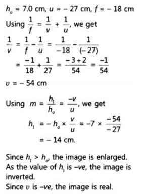 NCERT Solutions Class 10 Science Light Reflection and Refraction